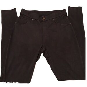 HUE Black Leggings Small